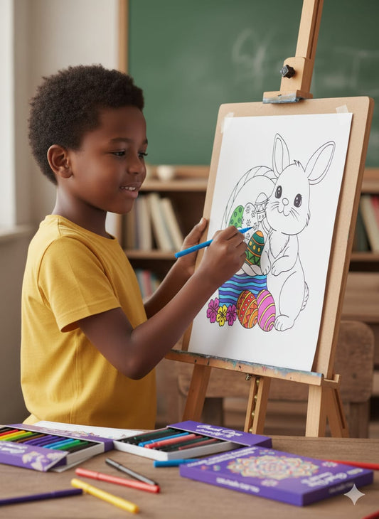 How Coloring Helps Reduce Stress in Children – A Simple Guide for Parents