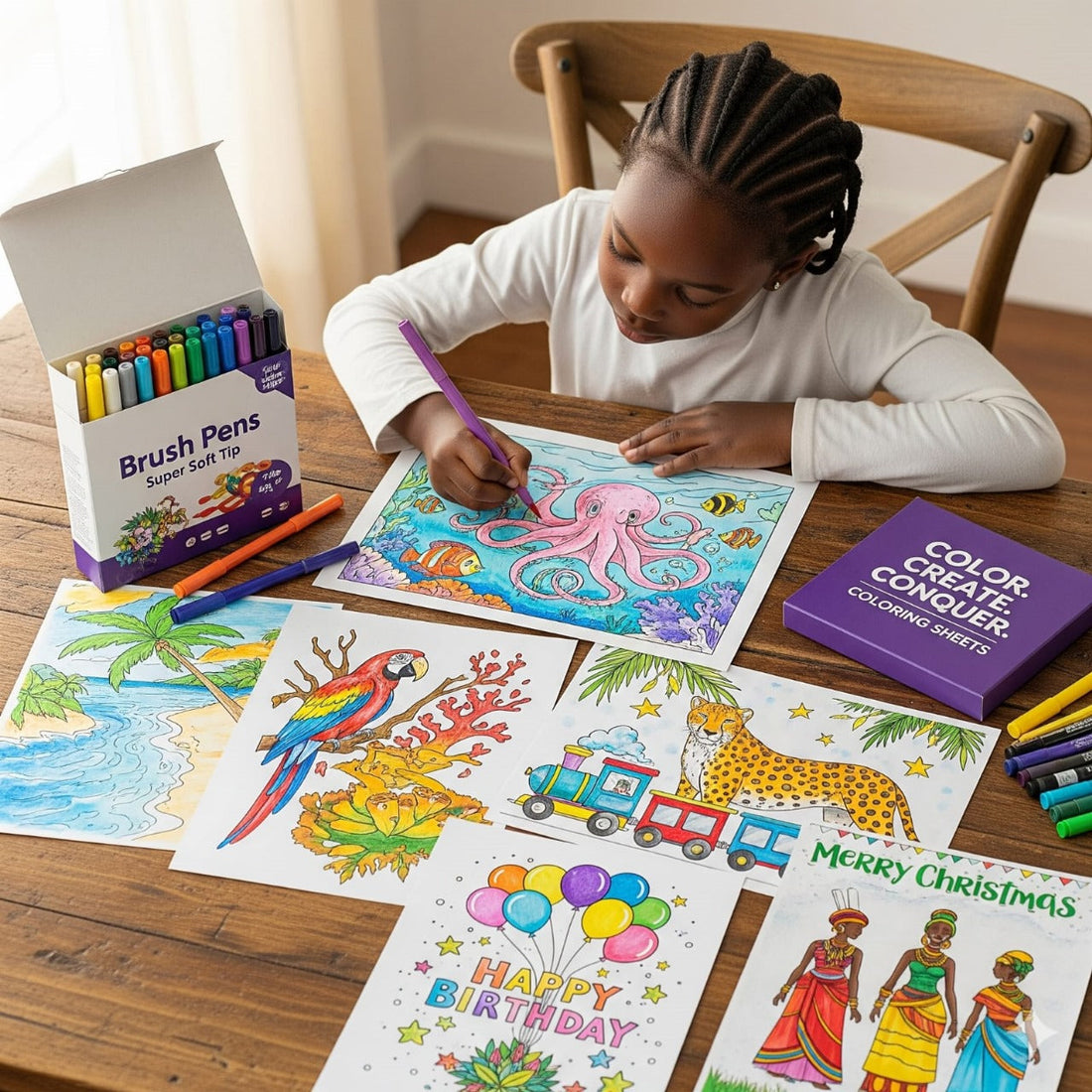 Why Coloring Sheets Are the Best Creative Companion for Every Child