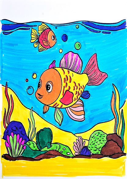 Kyawawan Yanayin Kifi na Aquarium