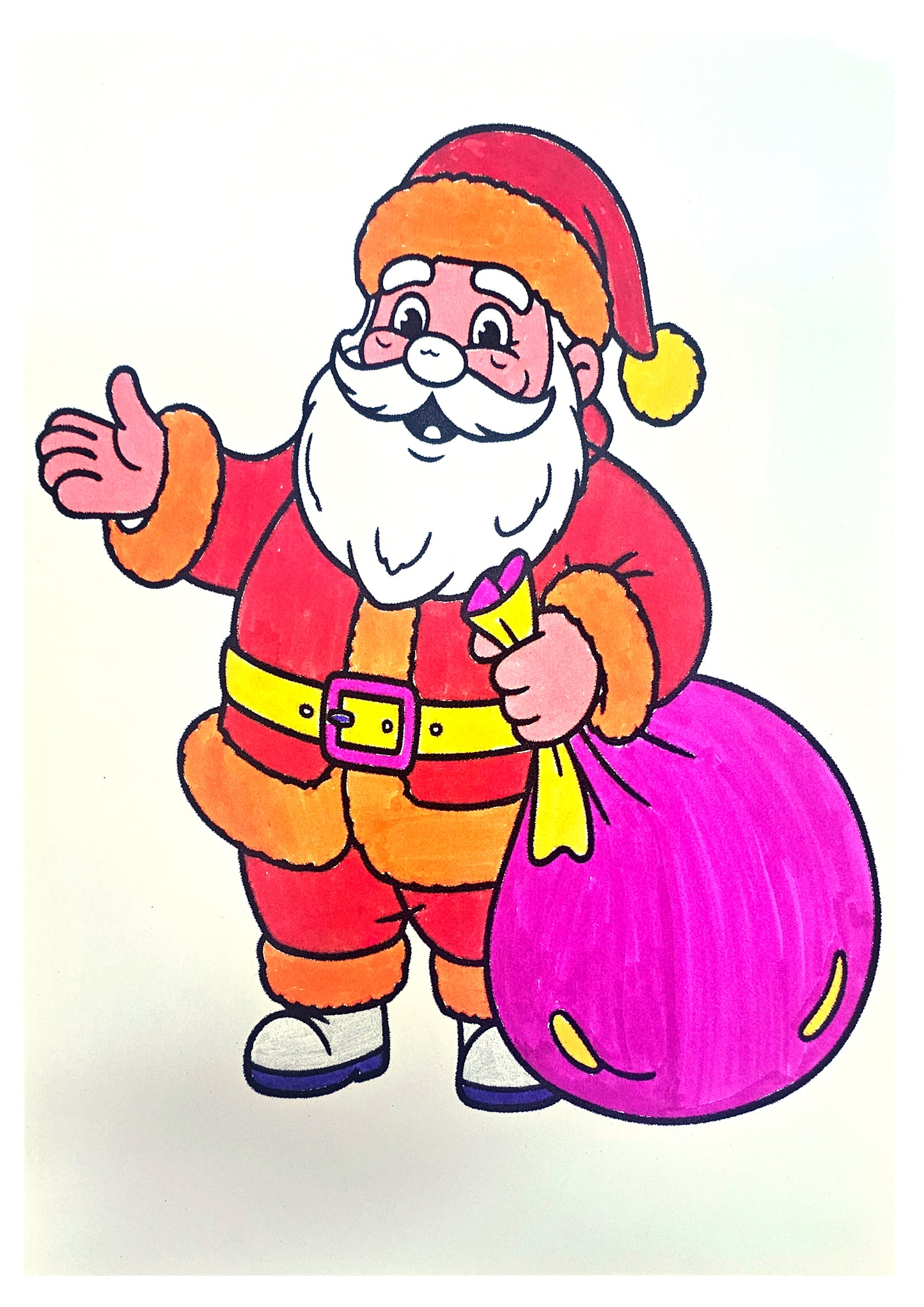 Classic Santa Claus Vector