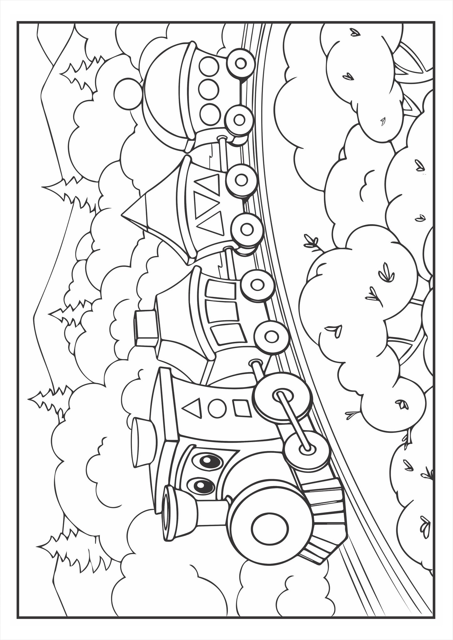 Happy Mountain Express Train