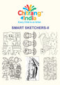 Chitrang India – Smart Sketchers 2 | Jumbo Colouring Sheets Kit (Set of 6)