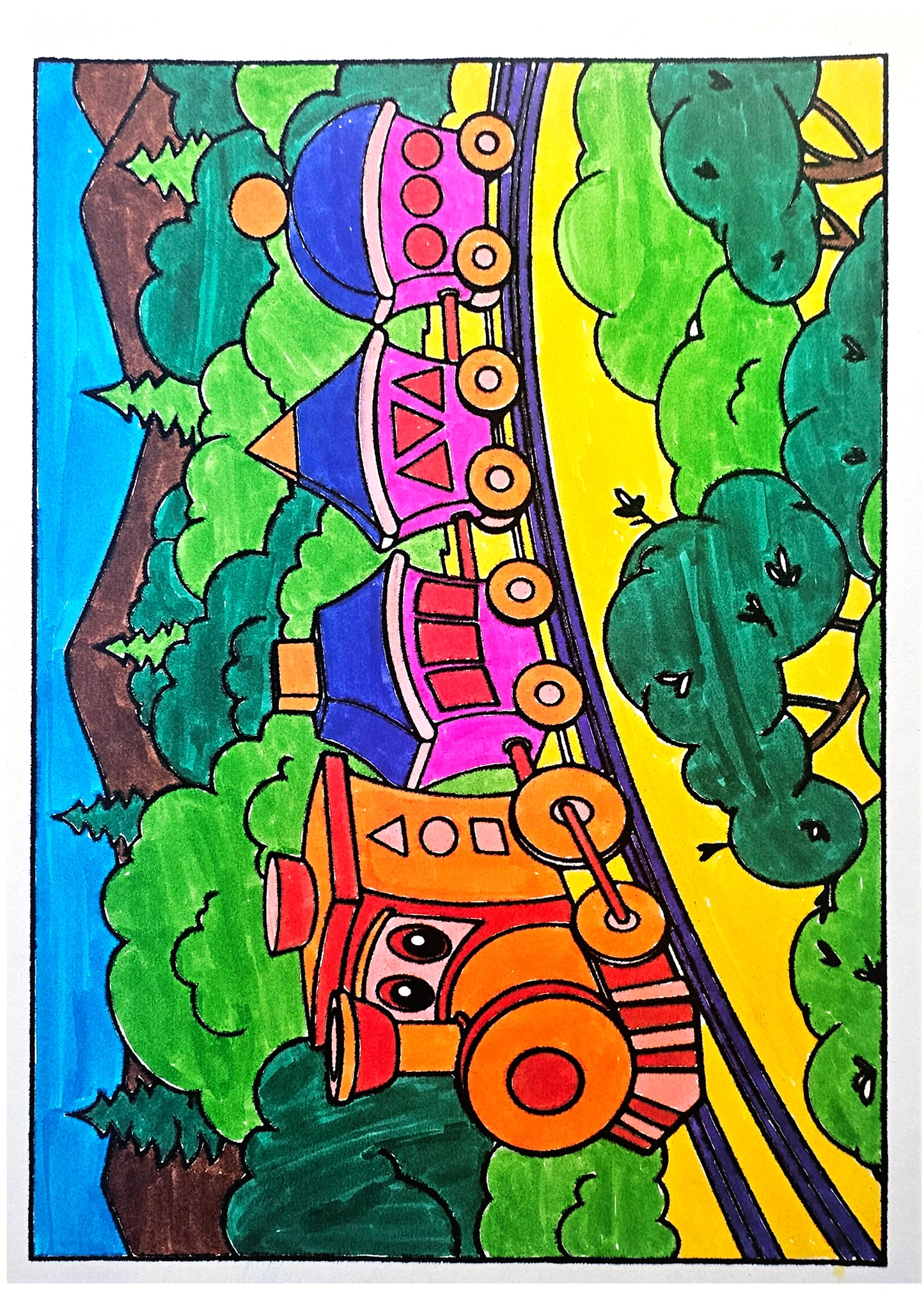 Happy Mountain Express Train
