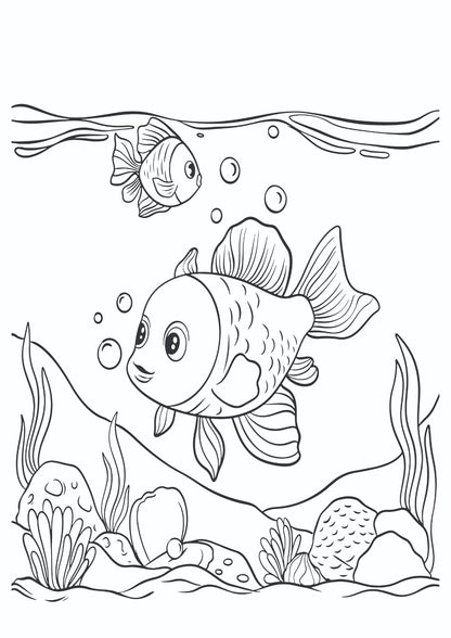 Kyawawan Yanayin Kifi na Aquarium