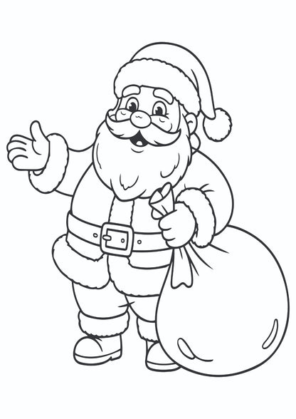 Classic Santa Claus Vector